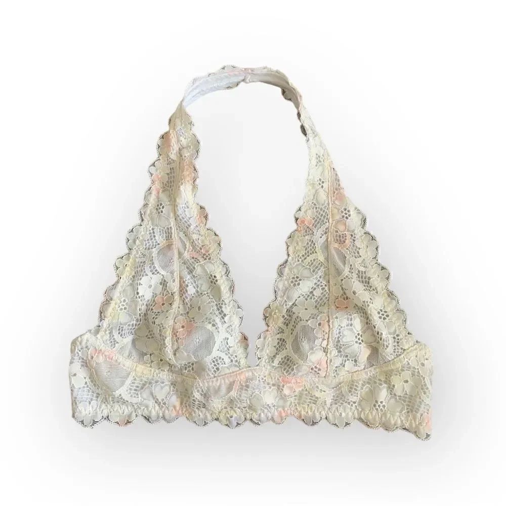 Free People Halter Bralette, Small